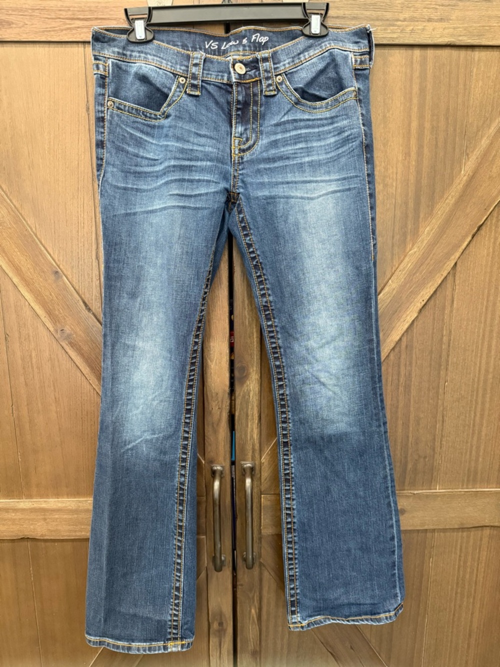 Y2K LONDONJEAN Medium Blue Boot Cut Jeans - Picture 2 of 5